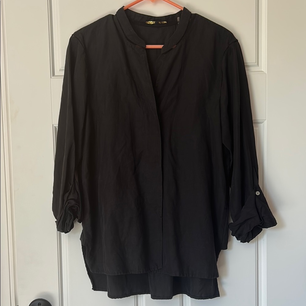 Kobi Halperin Black Button Down Shirt
